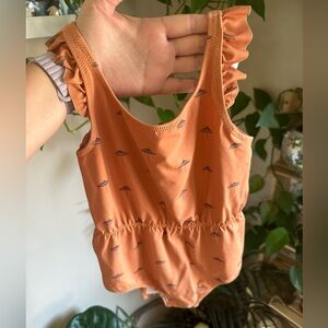 Zara beach umbrella swimsuit